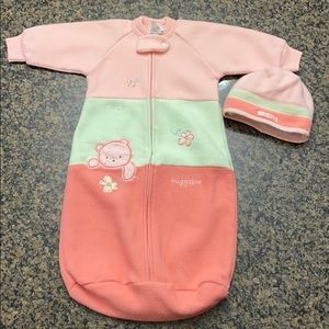 Vintage Carter’s “All About A Bear” Sleep Sack/Hat